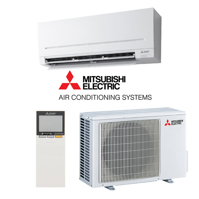 Mitsubishi Electric 2.5kW MSZ-AP25 Split System Reverse Cycle Air Conditioner