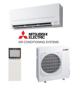 MSZ-AP80 Mitsubishi Electric Reverse Cycle Split System Wall Mounted Air Conditioners. Buy online from All Cool Sales, Brendale, Brisbane.