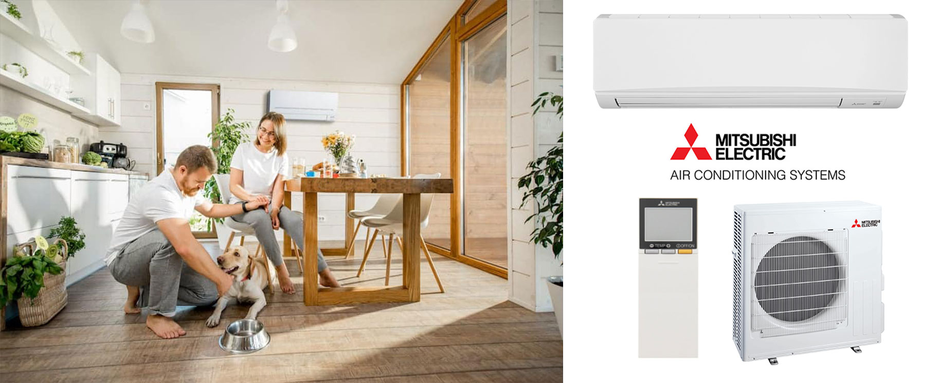 Mitsubishi Electric Air Conditioners MSZ AP Series split system reverse cycle air conditioners available from All Cool Sales, Brendale, Brisbane