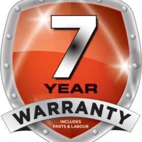 Toshiba Air Conditioner 7 year warranty